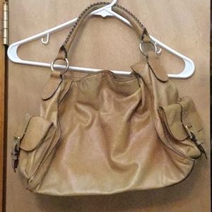 VTG Y2K Hype RARE Leather Hobo GUC